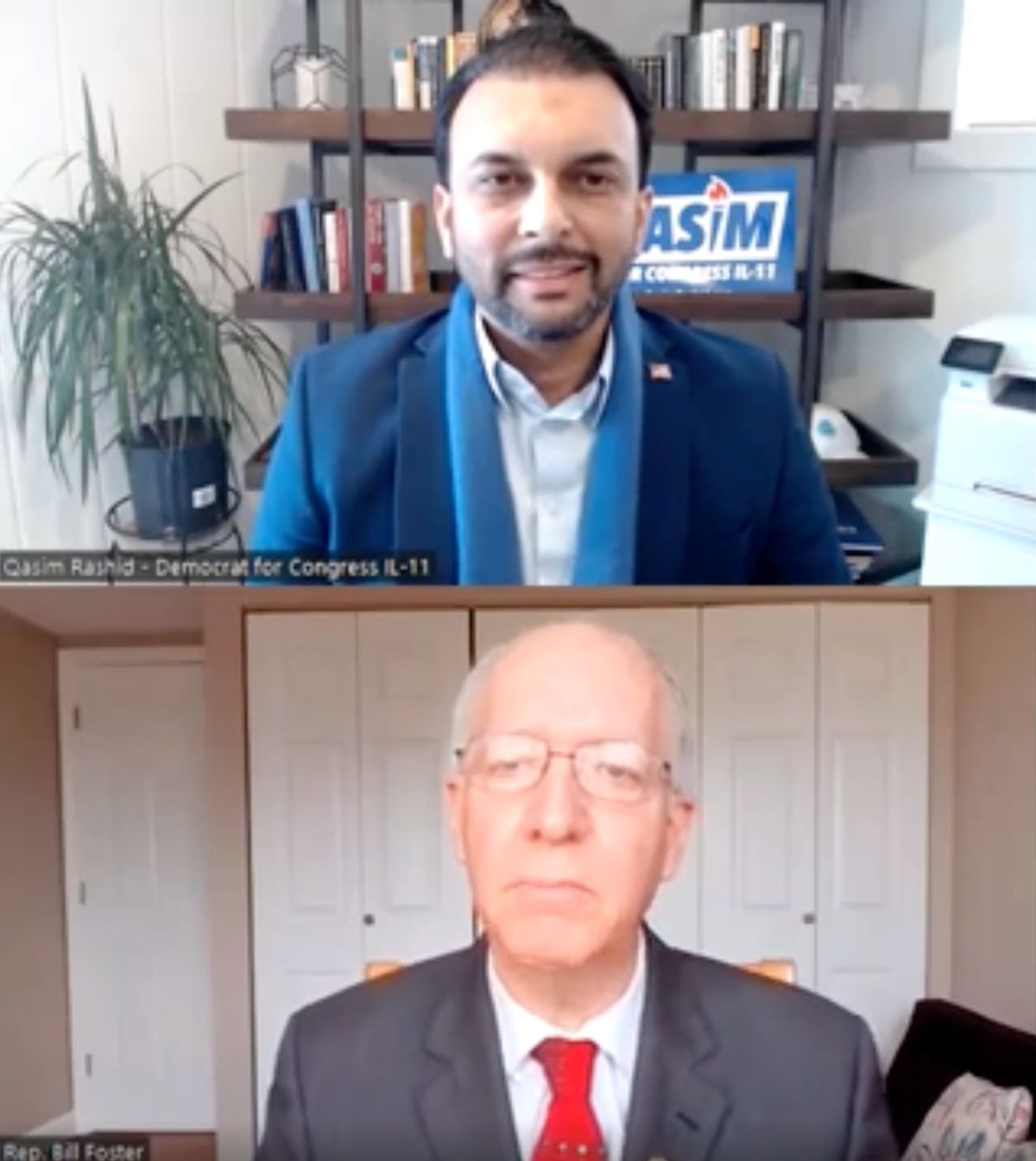 Qasim Rashid and Bill Foster - Daily Herald Joint Interview